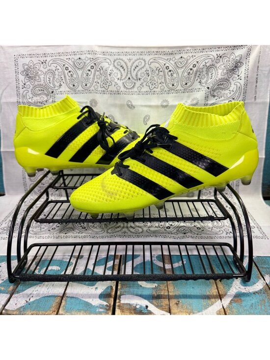 Adidas 2016 Ace 16.1 Primeknit FG/AG S76470 US 10.5 Football Soccer Cleats EUC main image 6